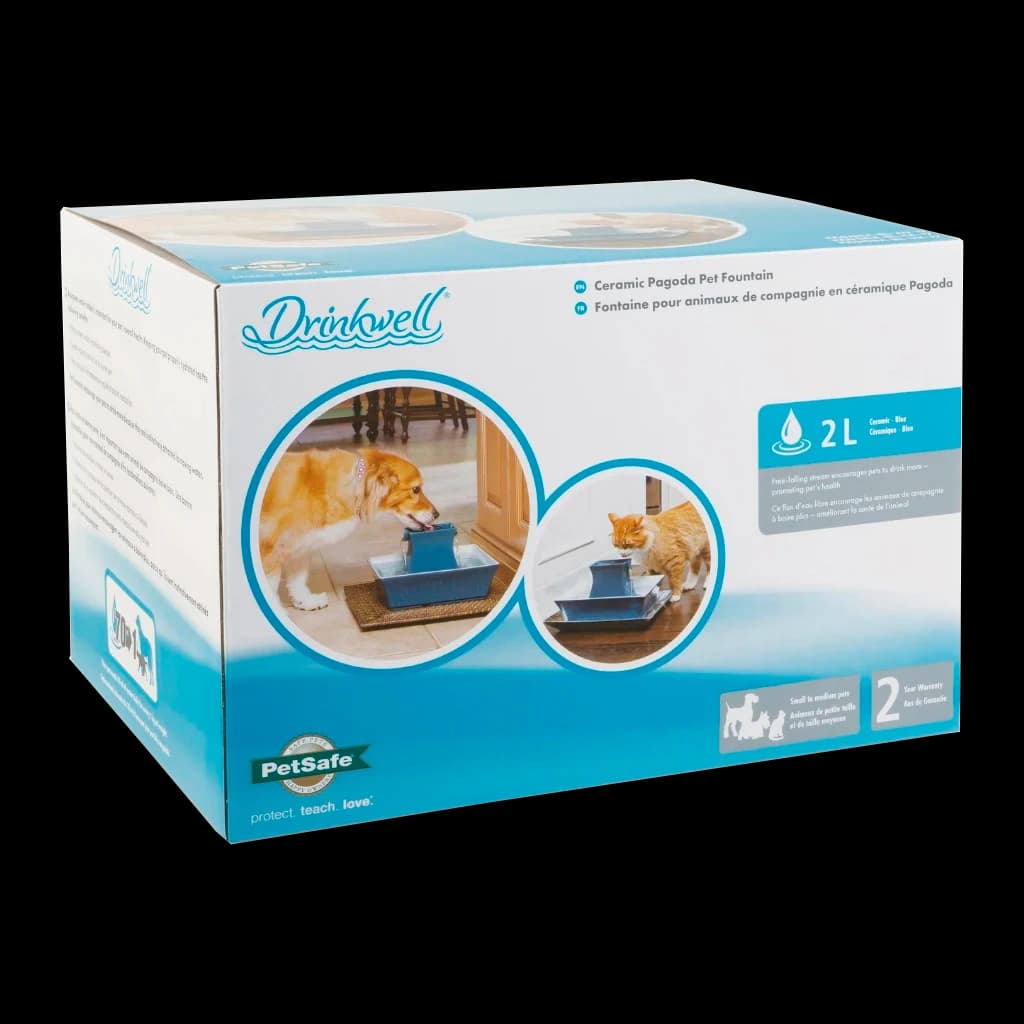 Pagoda Ceramic Pet Fountain